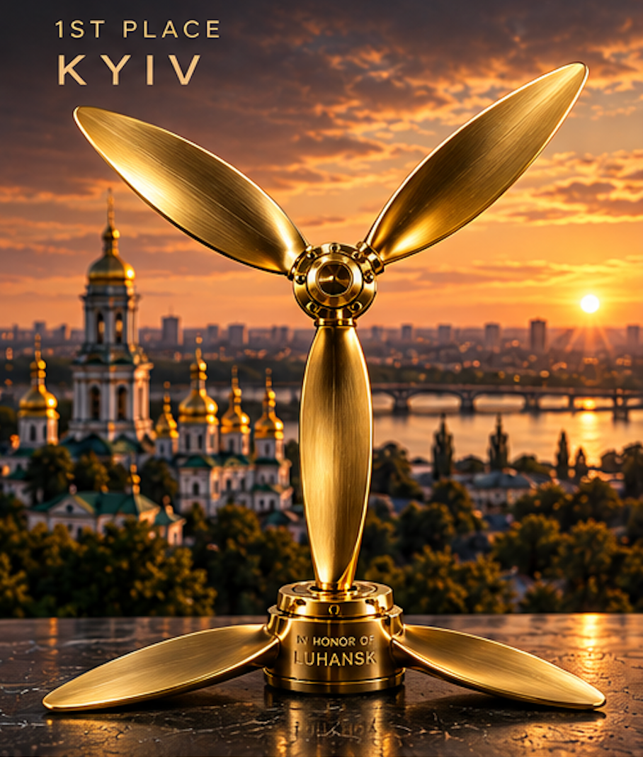 Kyiv — Golden Drone Nations Cup trophy